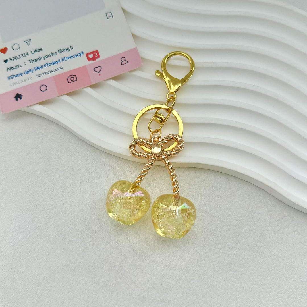 Cherry-Inspired Decorative Keychain Kalsten