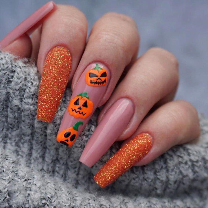 Artistic Nail Art with Creepy Designs Kalsten
