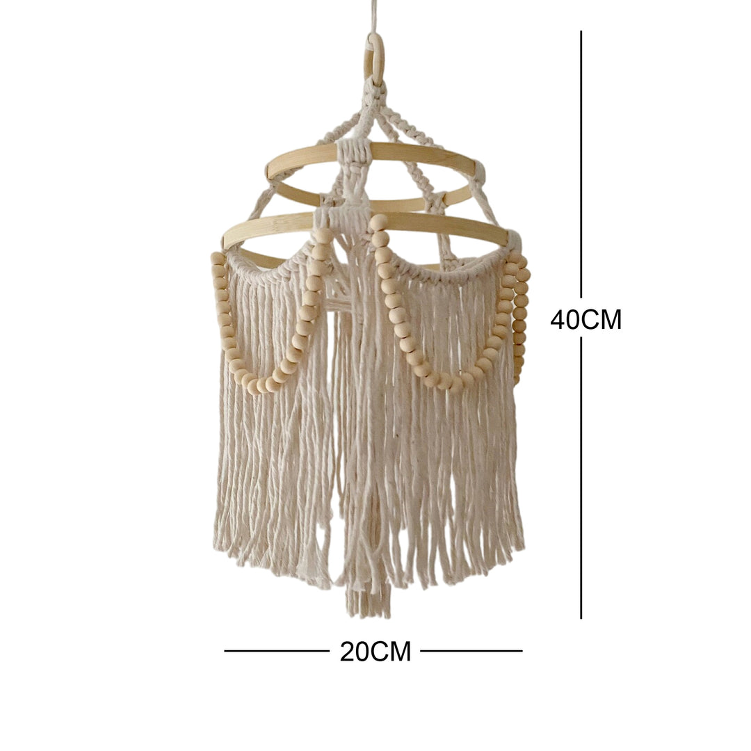 Bohemian Macrame Hanging Light Kalsten