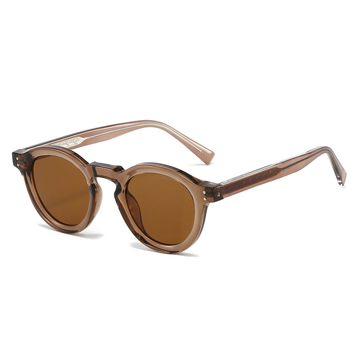 Ladies fashionable sunglasses in a stylish round design by Kalsten