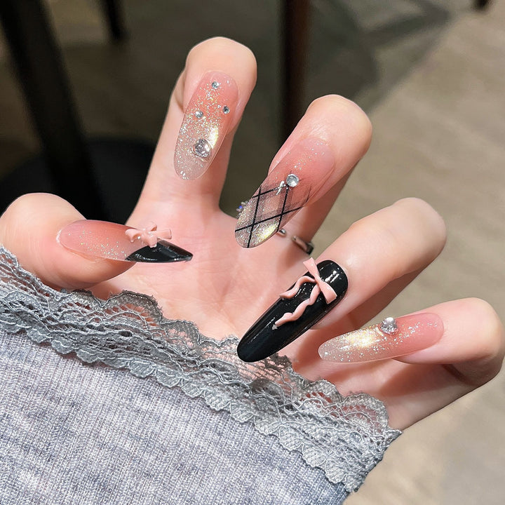 Artistic Stiletto Press-On Nail Design Kalsten