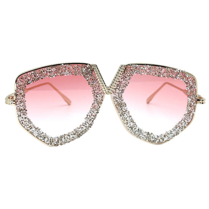 Ladies fashionable sunglasses with sparkling frame and elegant shape Kalsten