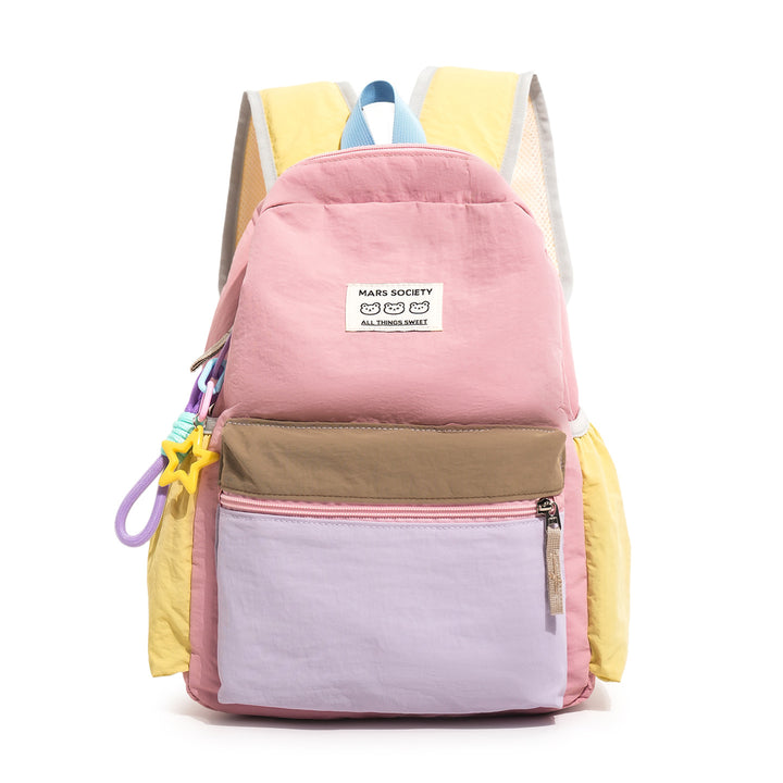 Color-Block Casual Backpack Kalsten
