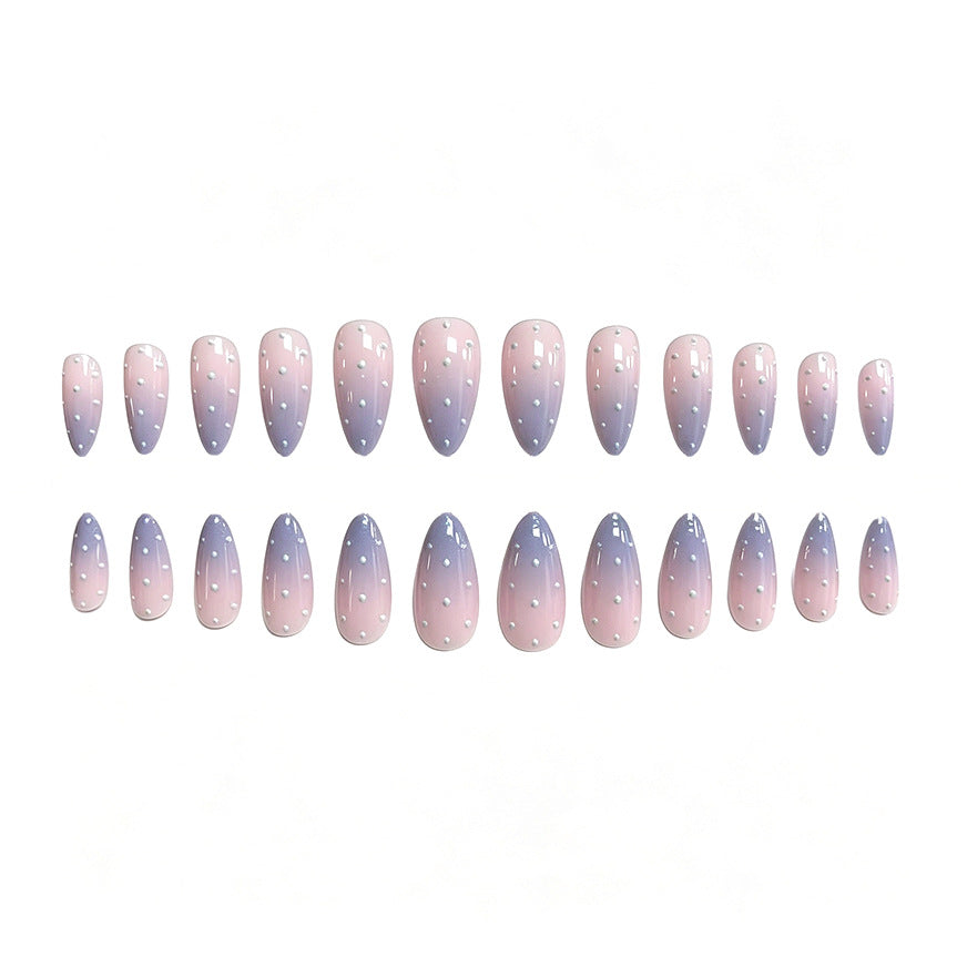 Elegant Polka Dot Long-Lasting Gel Nail Art Kalsten