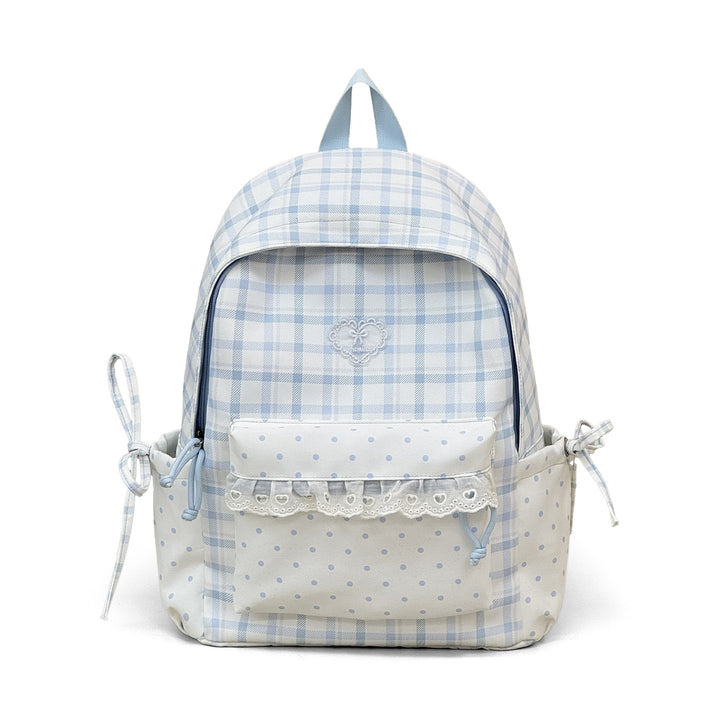 Decorative Plaid Backpack Kalsten