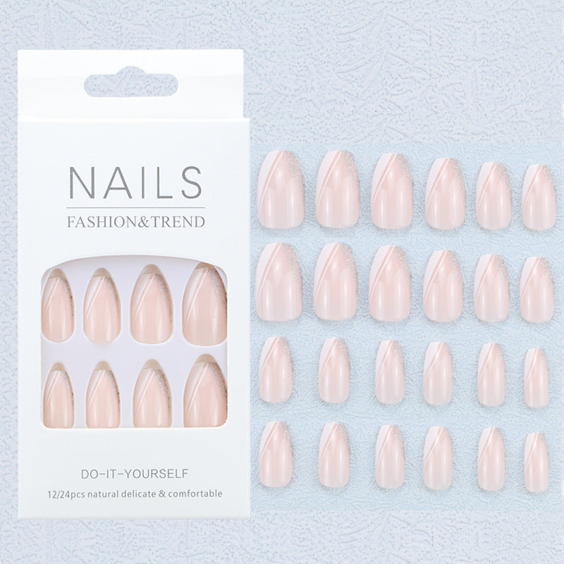 Artistic Graphic Press-On Nail Set Kalsten