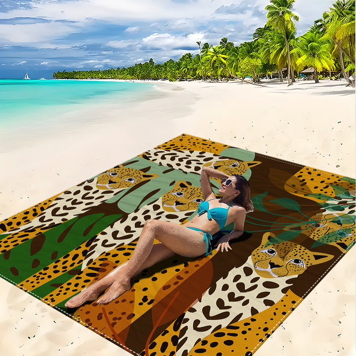 Mandala Design Beach Mat Kalsten