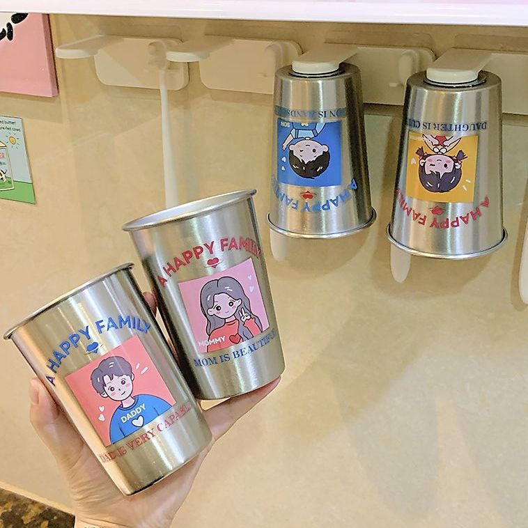 Wall-mounted cup with playful design Kalsten