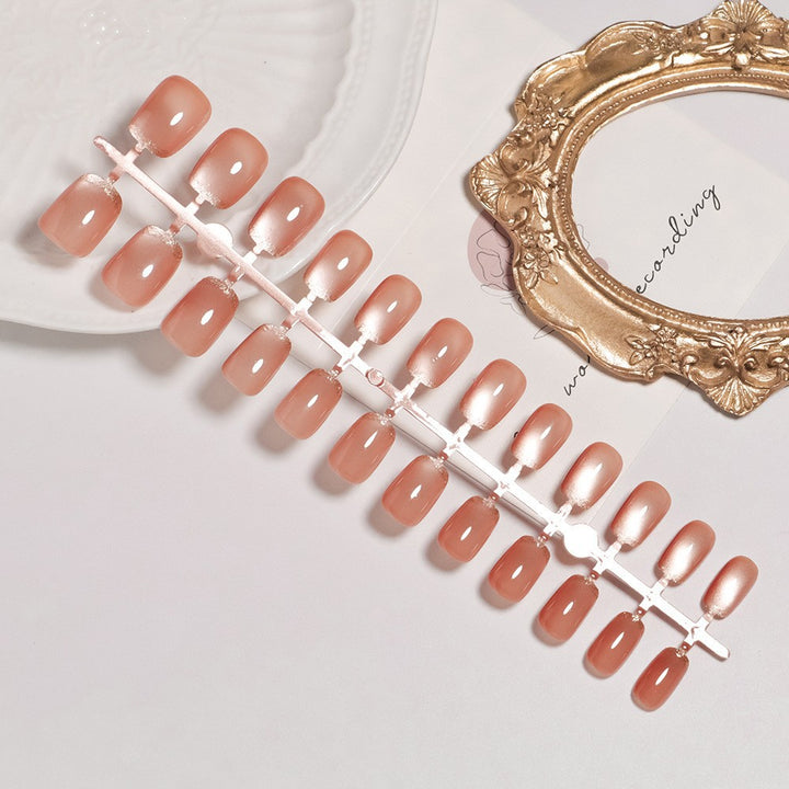 Shimmering Ombre Press-On Nail Set Kalsten