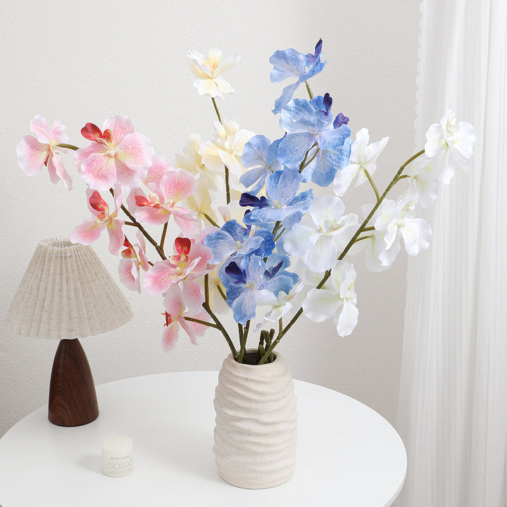 Artificial orchid bouquet with realistic details