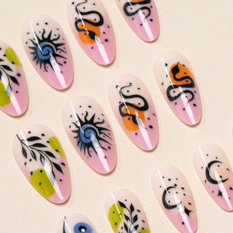 Artistic Expression Press-On Nail Set