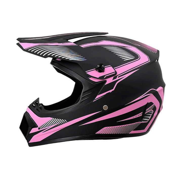 full-face motocross helmet with extended visor and reinforced chin guard Kalsten