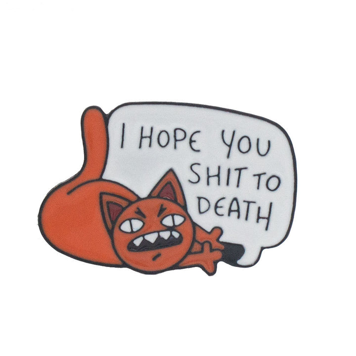 Whimsical Cartoon Enamel Pin Kalsten