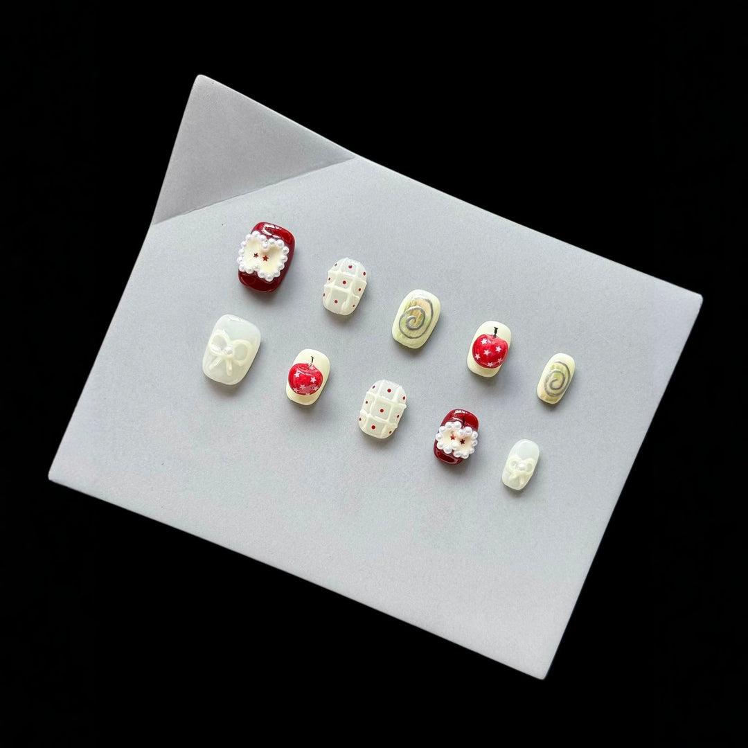 Artistic Seasonal Press-On Nail Collection