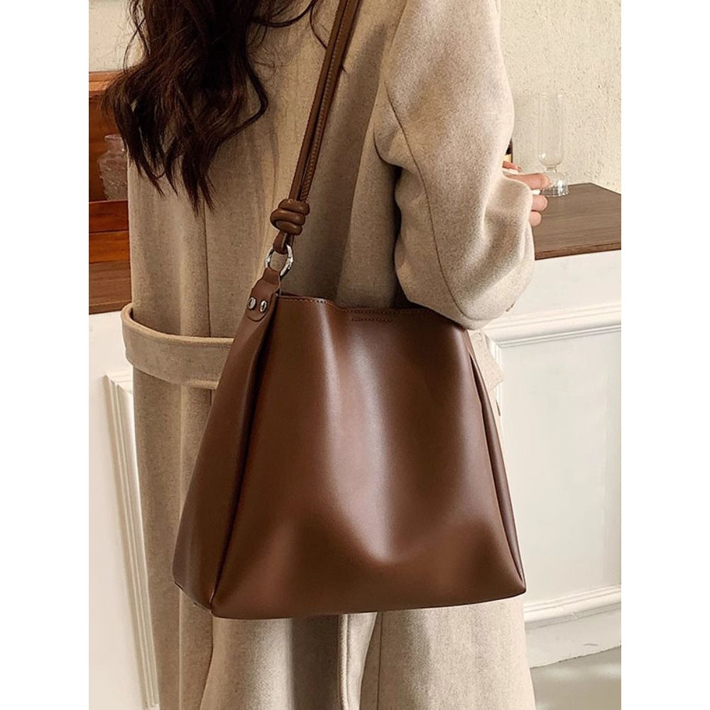 Premium Leather Slouchy Tote Kalsten