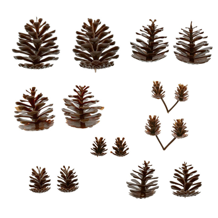 Decorative Pine Cone Figurines Kalsten