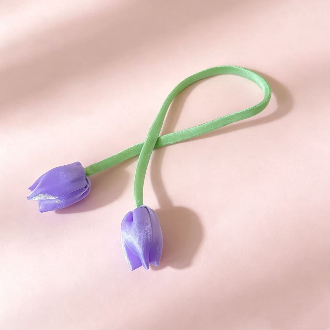 Decorative Floral Hair Ribbon Kalsten