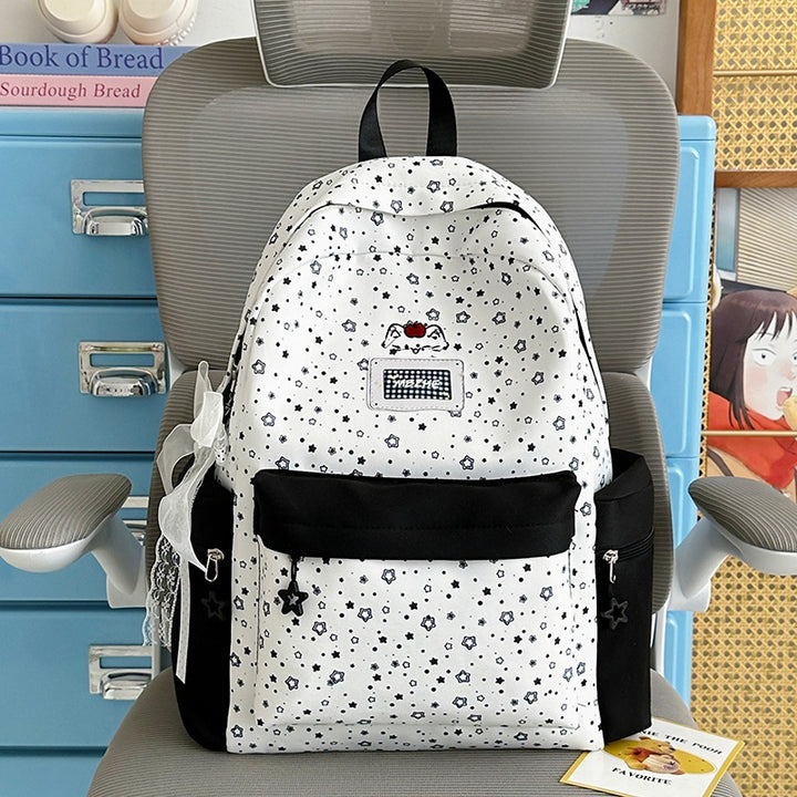 Cute Floral Embellished Backpack Kalsten