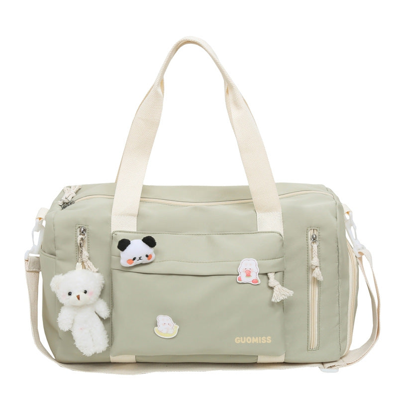 Playful Canvas Gym Tote Kalsten
