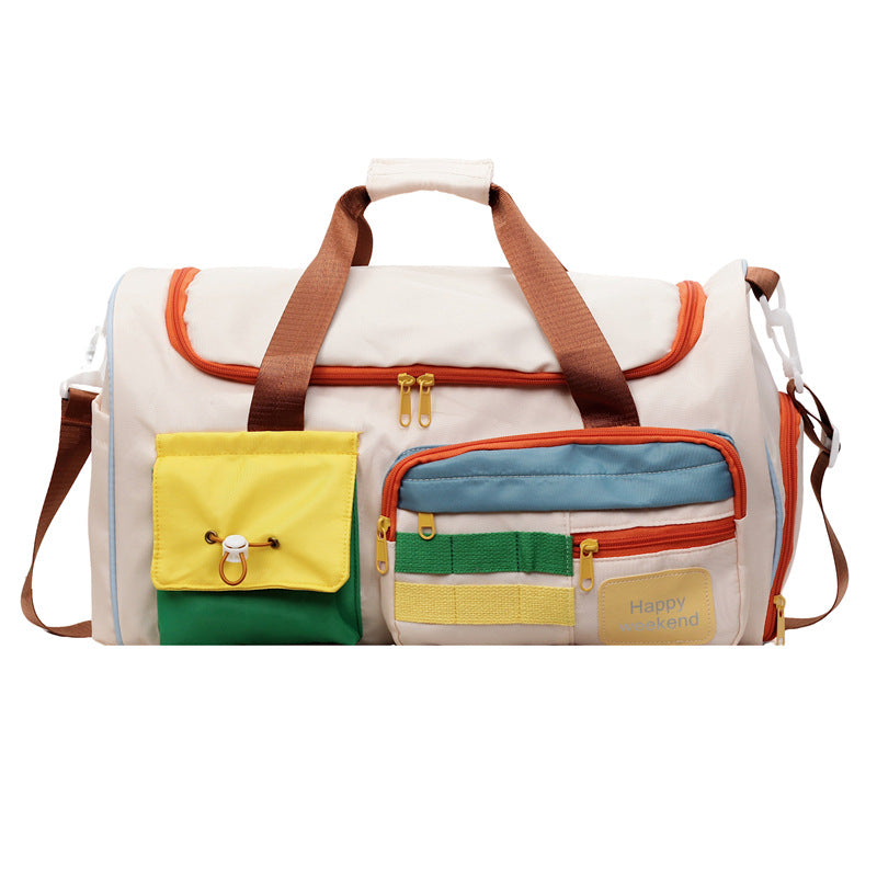 Versatile Multi-Pocket Weekend Duffle Bag Kalsten