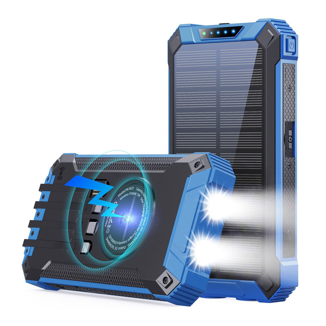 Solar-powered power bank with LED light Kalsten