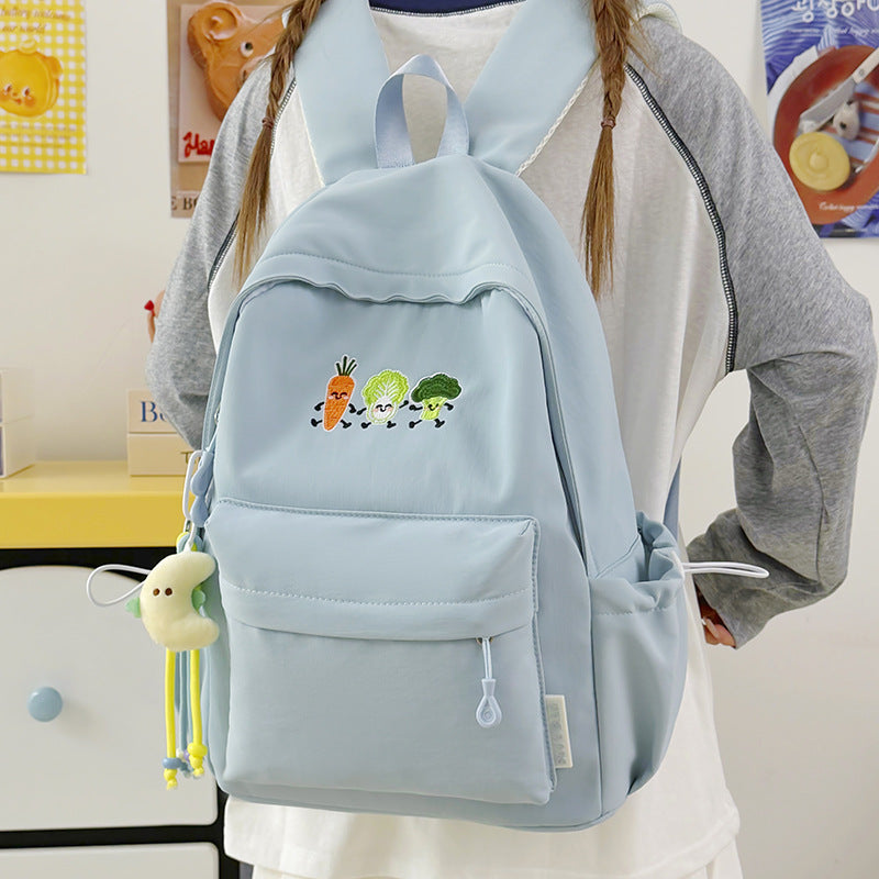 Casual Animated Vegetable-Themed Backpack Kalsten