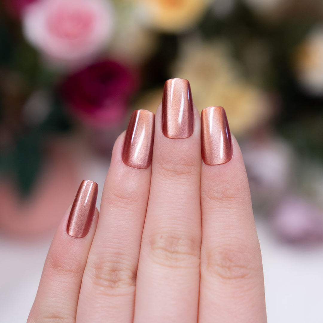 Glossy Press-On Nail Art  1791110921