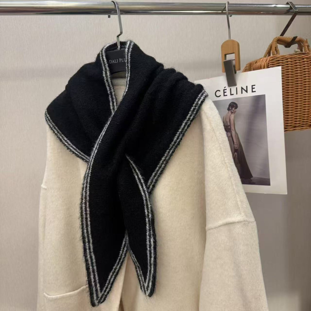 Cozy Knit Shawl Scarf Kalsten