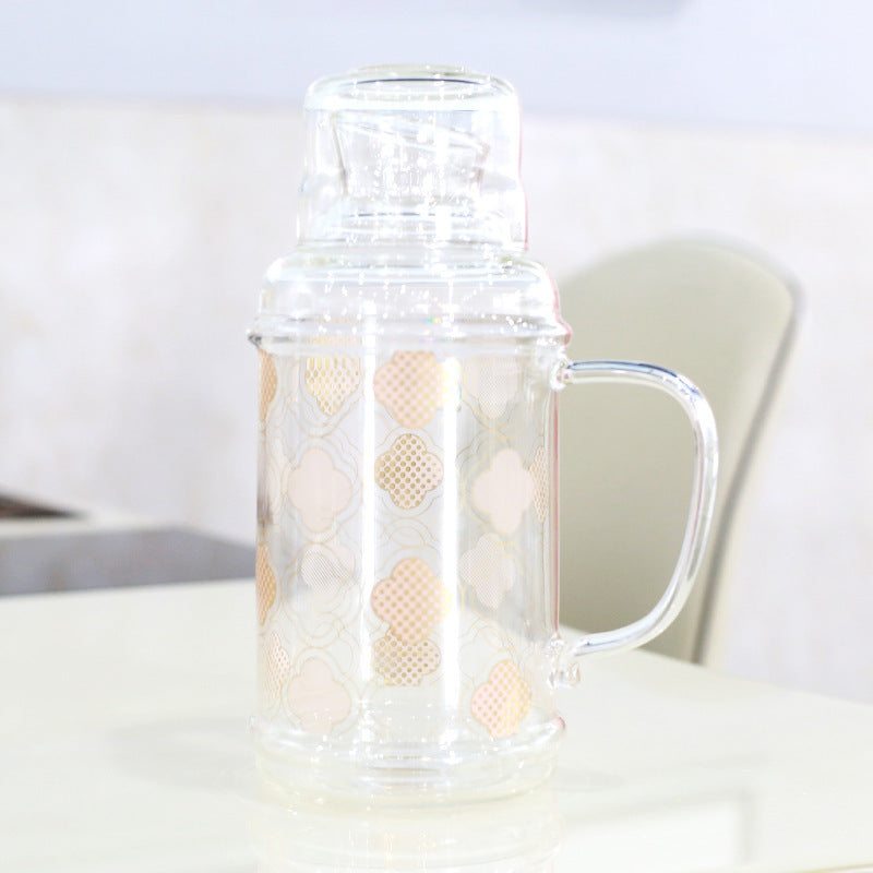 Ladies Glass Jug with enchanting Animal Motifs Kalsten