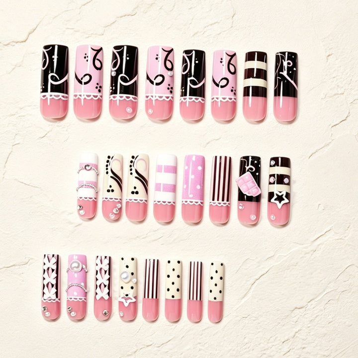 Elegant Artistic Nail Wraps Kalsten