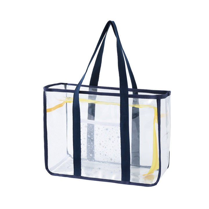 Transparent Mesh Shopping Tote Kalsten