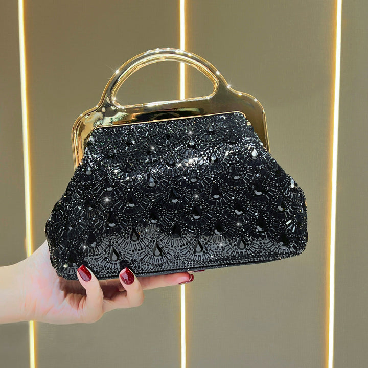 Stylish Embellished Evening Handbag