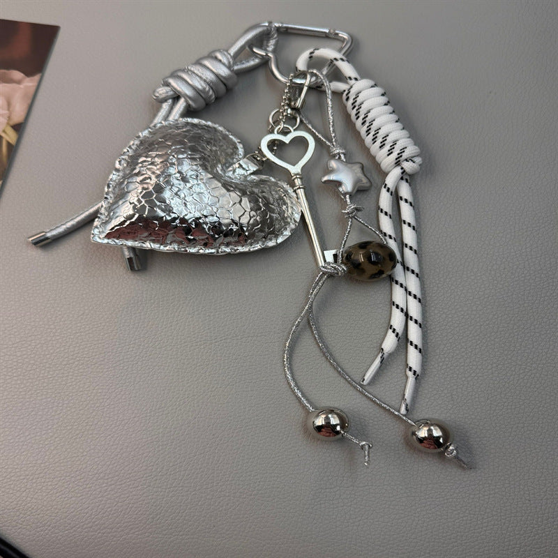 Heart-Shaped Metal Keychain Kalsten