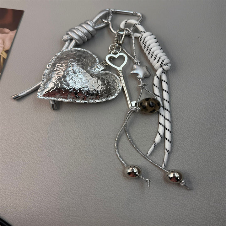 Heart-Shaped Metal Keychain Kalsten