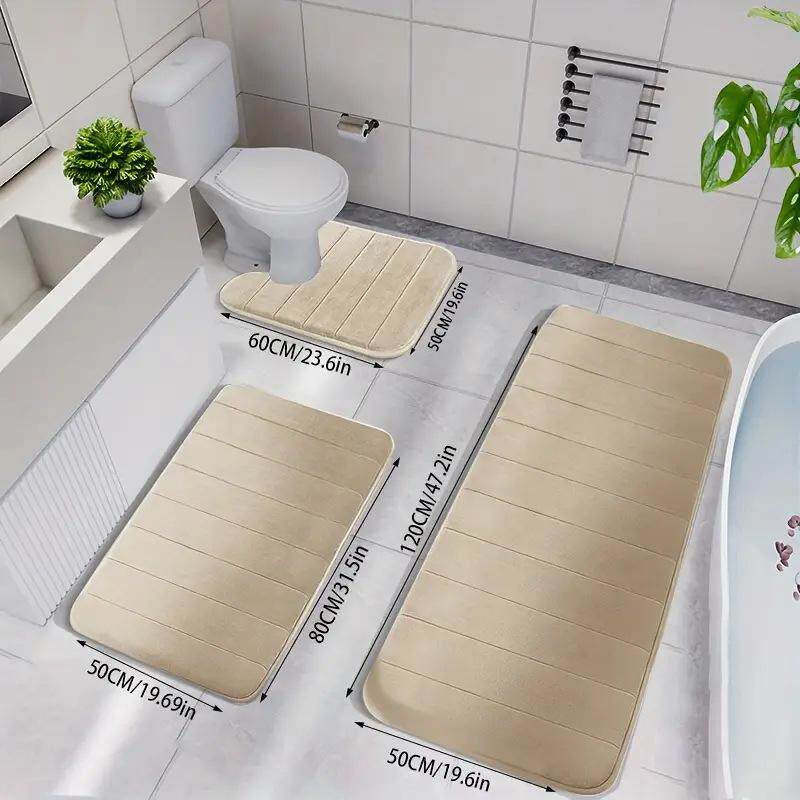 Non-Slip Bathroom Mat Set