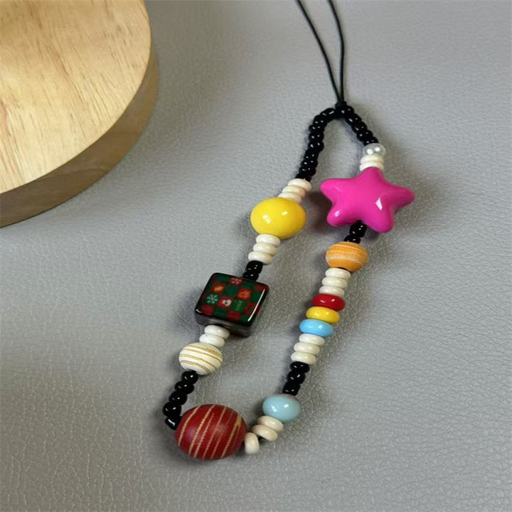 Colorful Beaded Charm Phone Strap Kalsten 1790134889