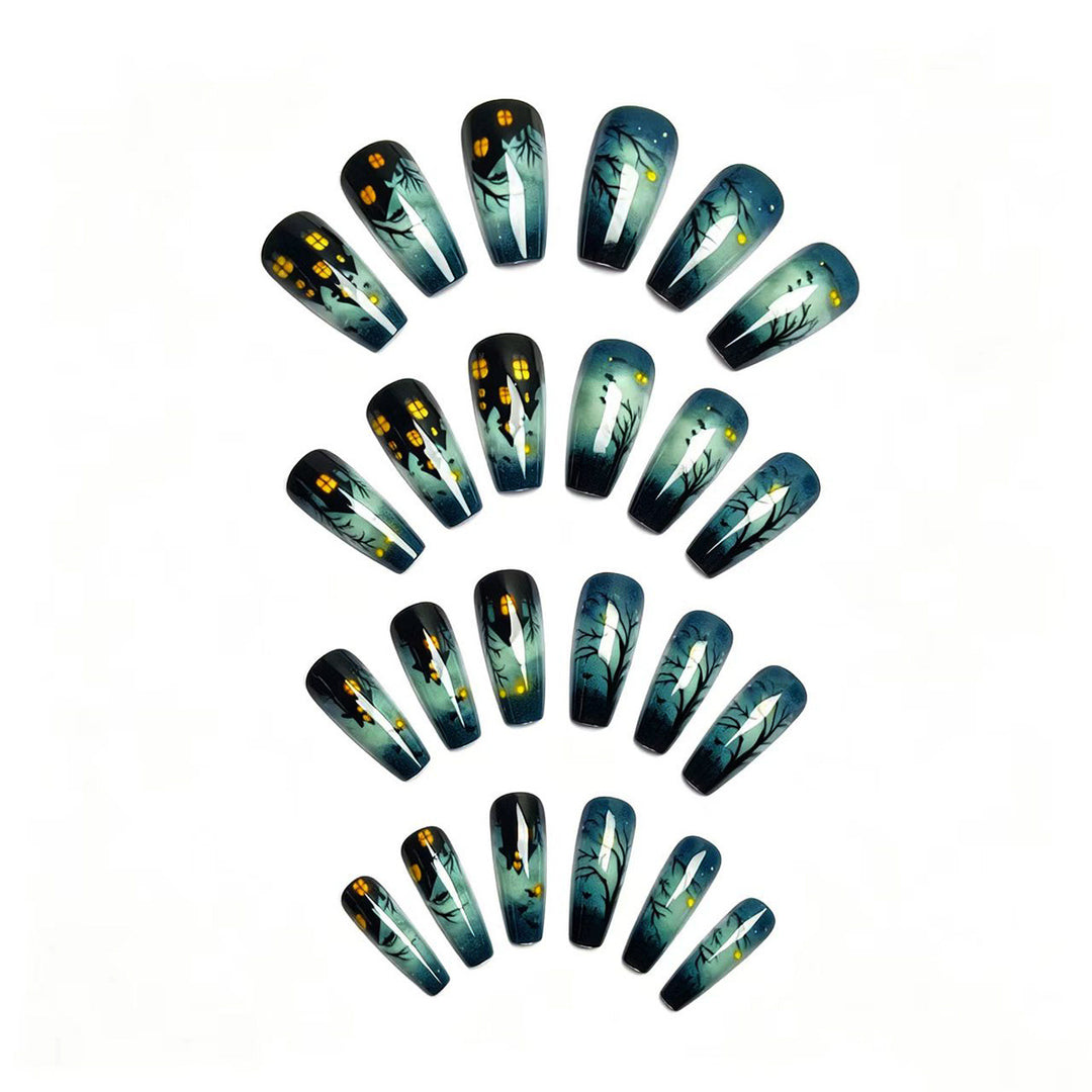 Halloween-Themed Nail Art Set Kalsten