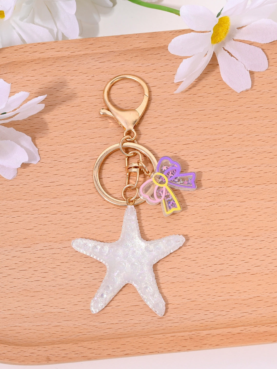 Keychain with Maritime Star Motif Kalsten
