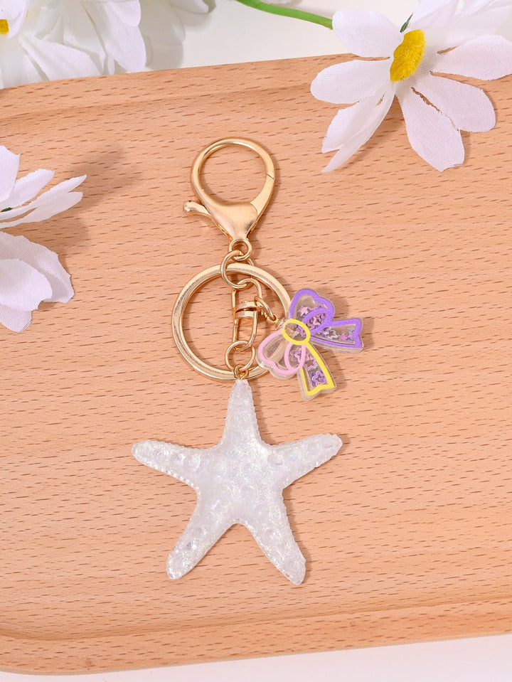 Keychain with Maritime Star Motif Kalsten