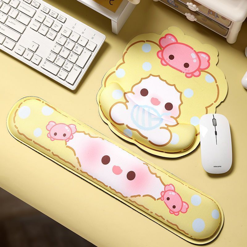 Cute Cartoon-Themed Gel Wrist Support Pad