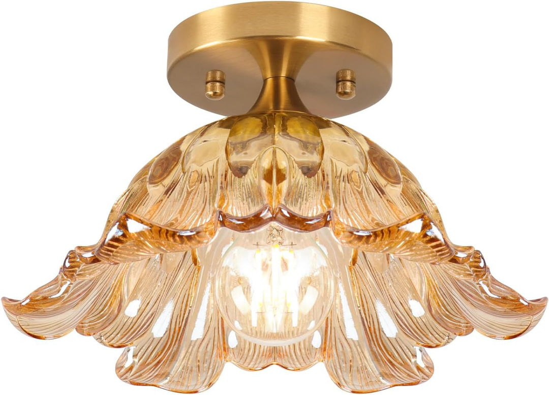 Elegant Glass Ceiling Light