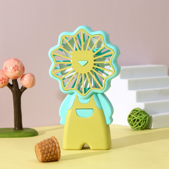 Ladies Portable Fan in Fun Flower Design Kalsten