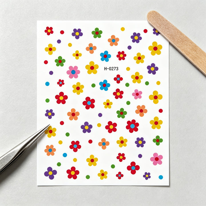 Cosmic Theme Nail Art Stickers