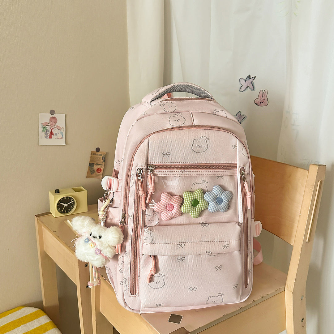 Cute Cartoon-Printed Backpack Kalsten