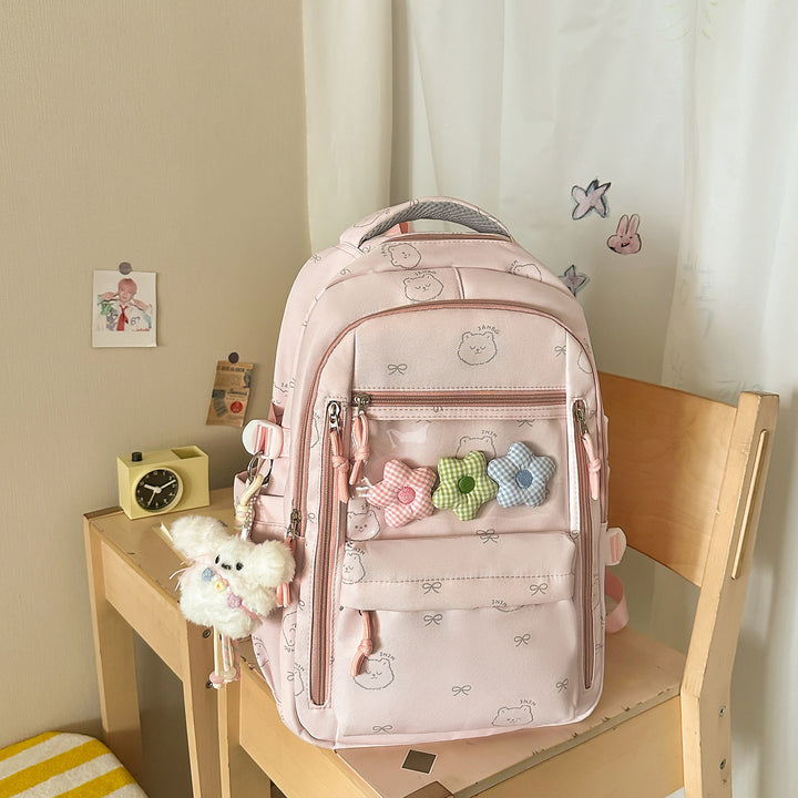 Cute Cartoon-Printed Backpack Kalsten