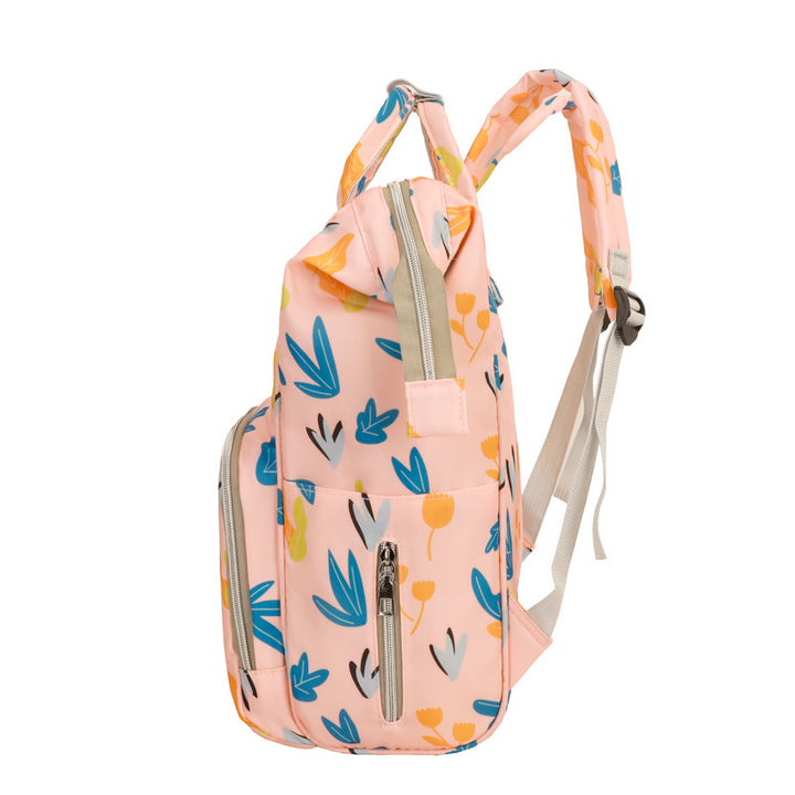Stylish Floral Print Backpack Kalsten