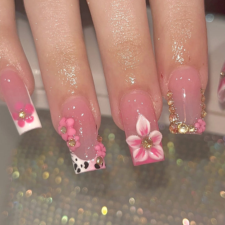 Artistic Floral Press-On Nail Design Kalsten 1789389515