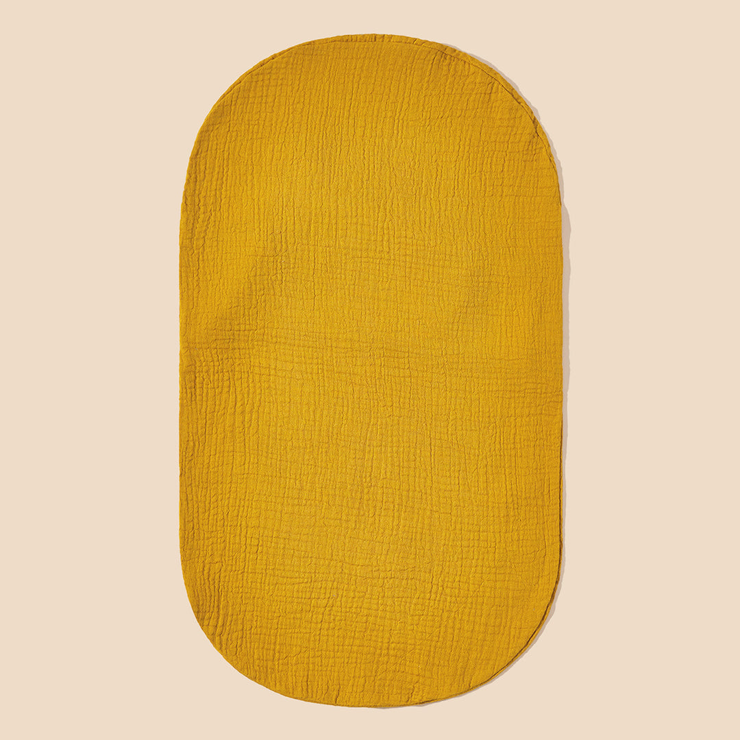 Cotton Muslin Crib Mattress Protector kalsten