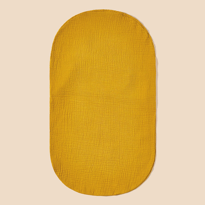 Cotton Muslin Crib Mattress Protector kalsten