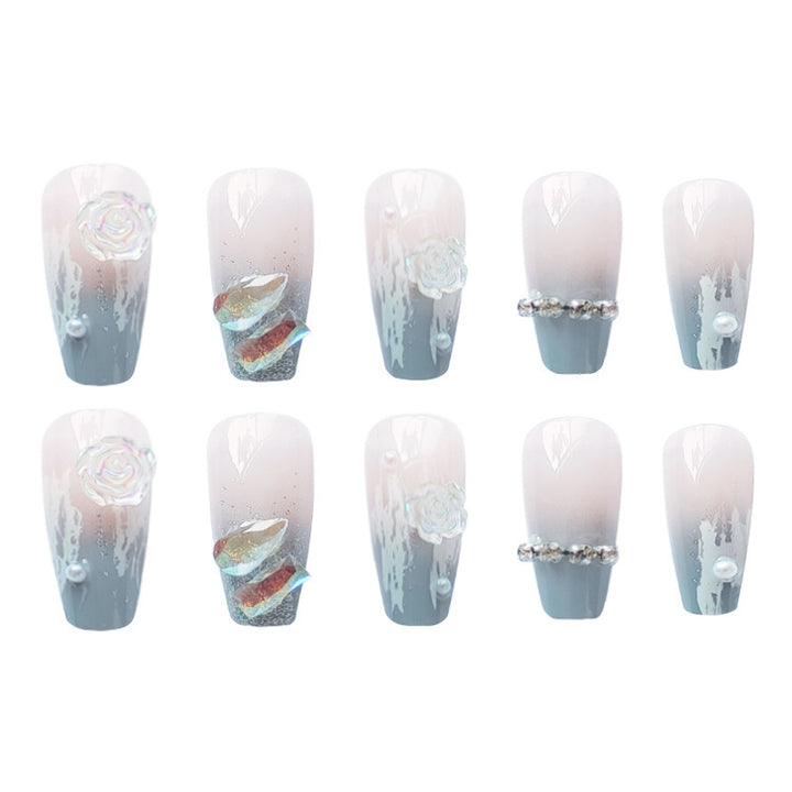 3D Decorative Press-On Nail Extensions